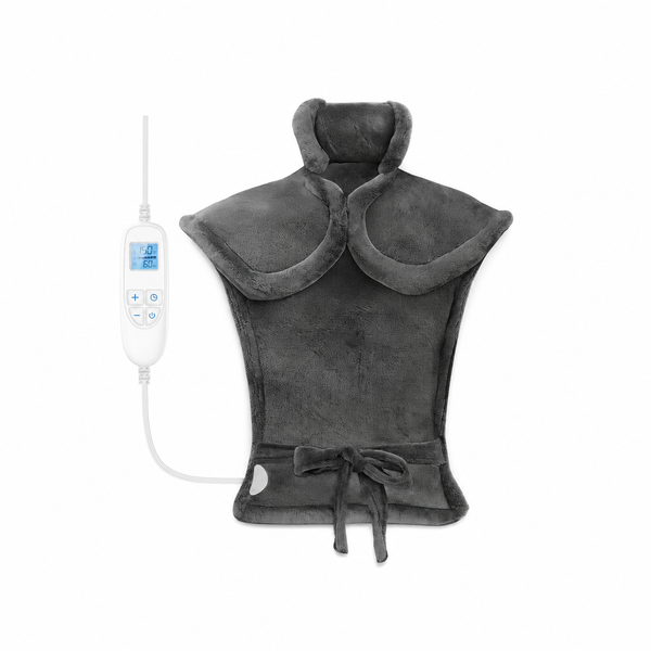 Electric Heating Pad with 6 Heat Levels for Neck, Shoulder and Back