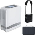 Portable oxygen machine with included accessories