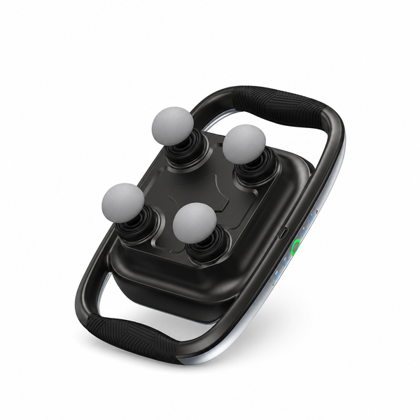 Deep Tissue Massage Gun with Replaceable Heads and Plate