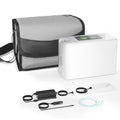 Portable oxygen machine with included accessories