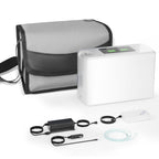 Portable oxygen machine with included accessories