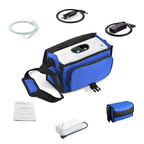Portable oxygen machine with included accessories