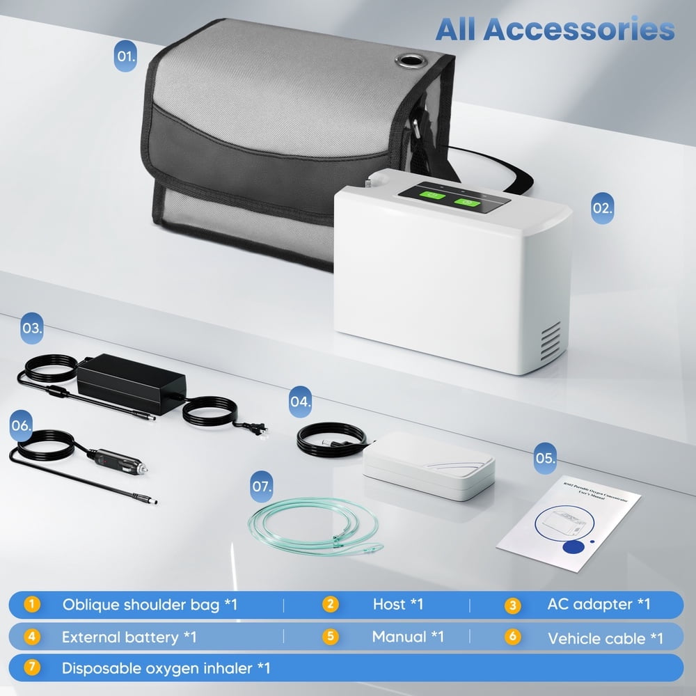 Portable oxygen machine product image 3