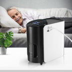 Portable oxygen machine with included accessories