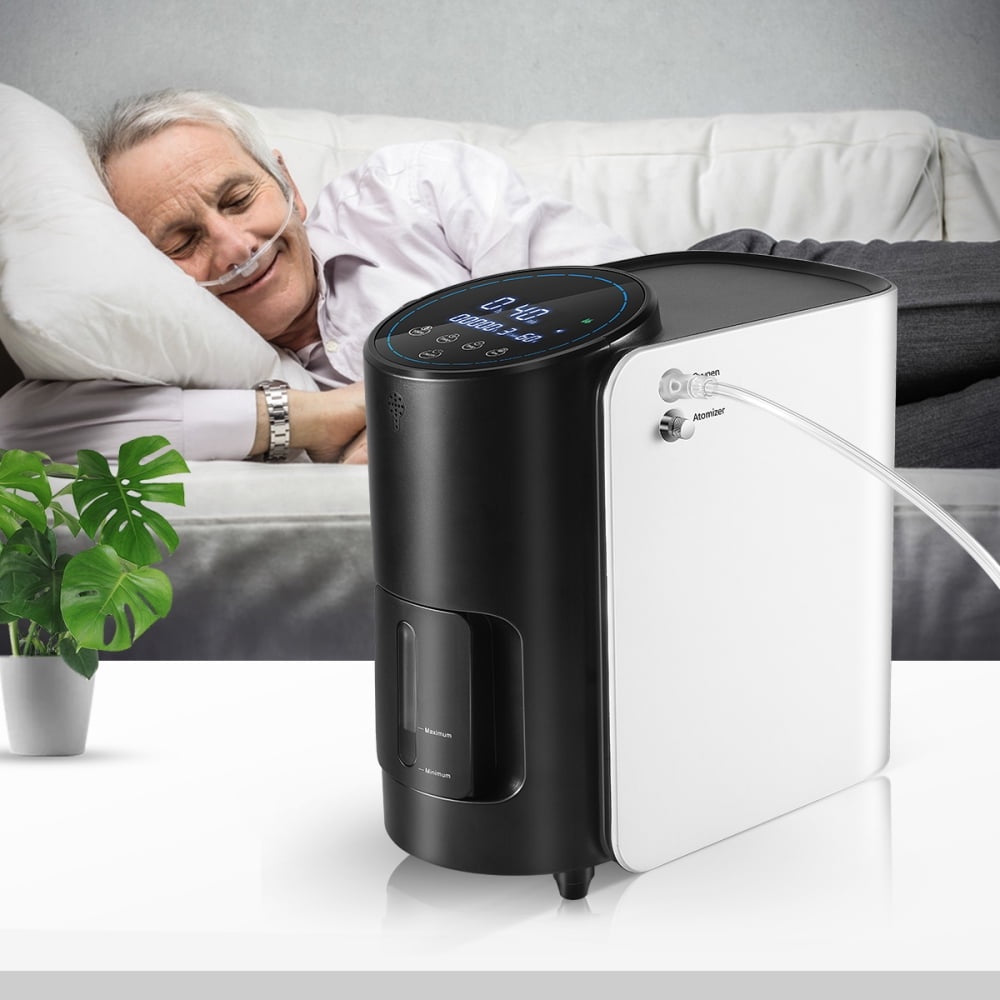 Portable oxygen machine with included accessories